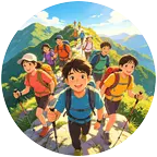 余慈户外徒步 群聊头像
